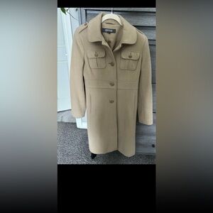 Kenneth Cole Reaction Tan Trench Coat